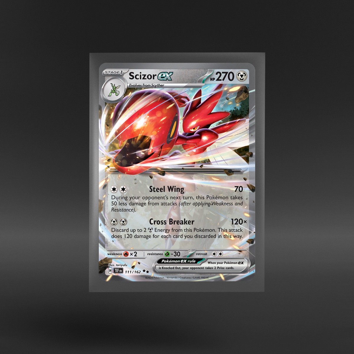 Temporal Forces #111/162 Scizor ex