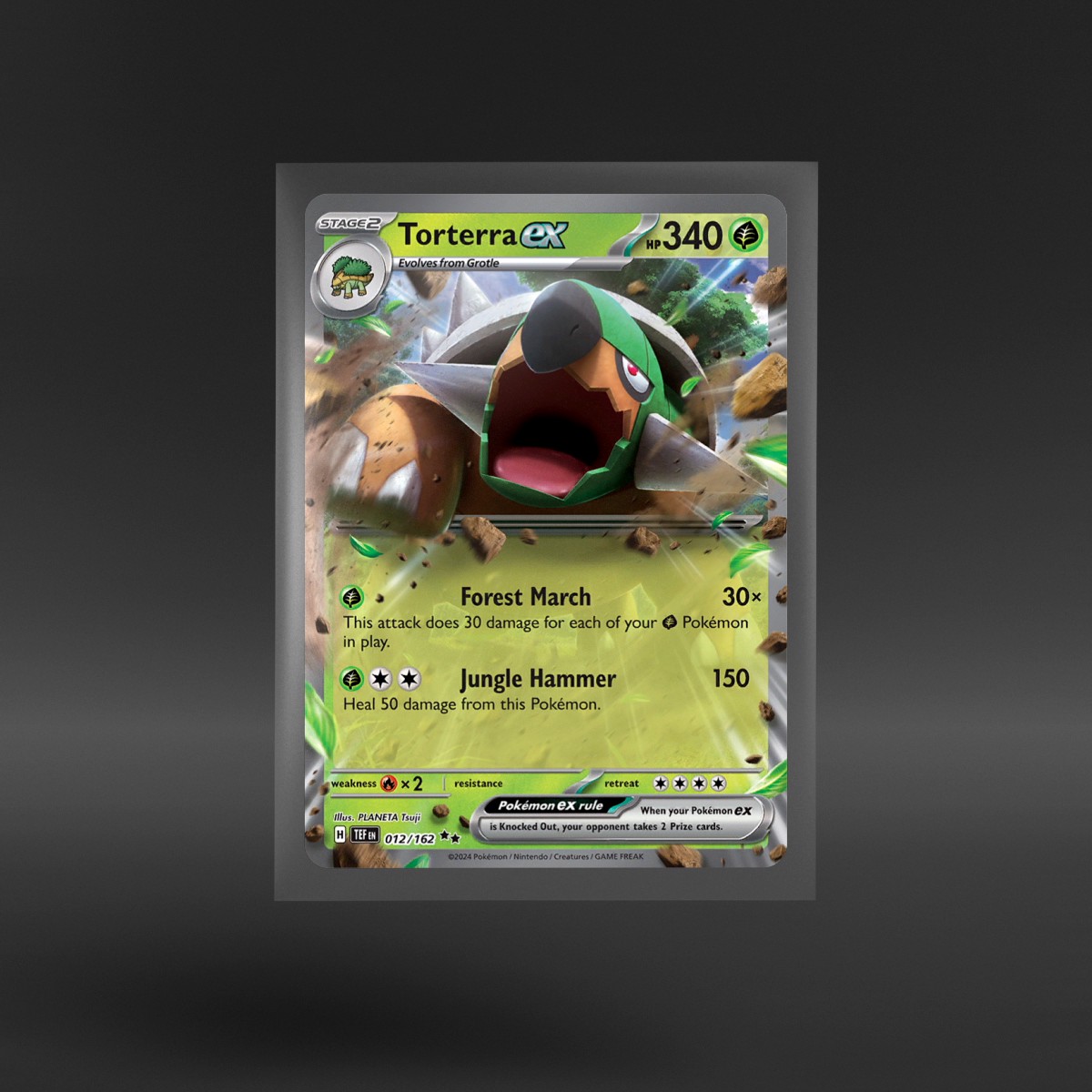 Temporal Forces #012/162 Torterra ex