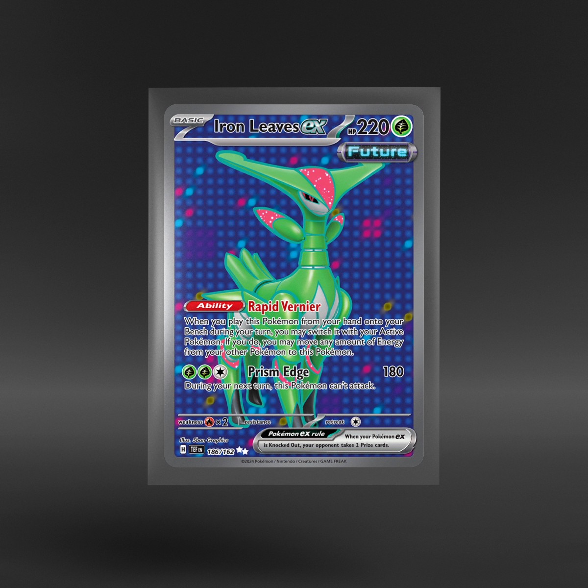 Temporal Forces #186/162 Iron Leaves ex