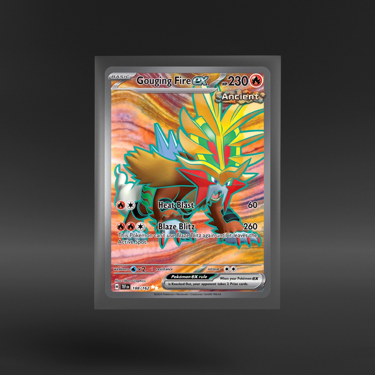 Temporal Forces #188/162 Gouging Fire ex