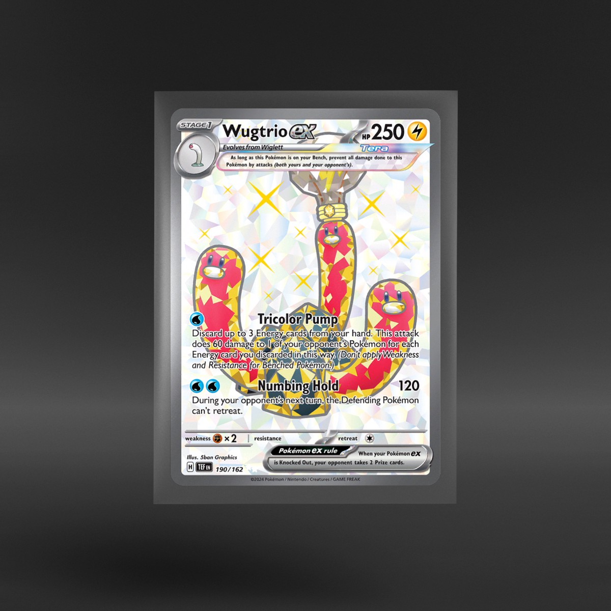 Temporal Forces #190/162 Wugtrio ex