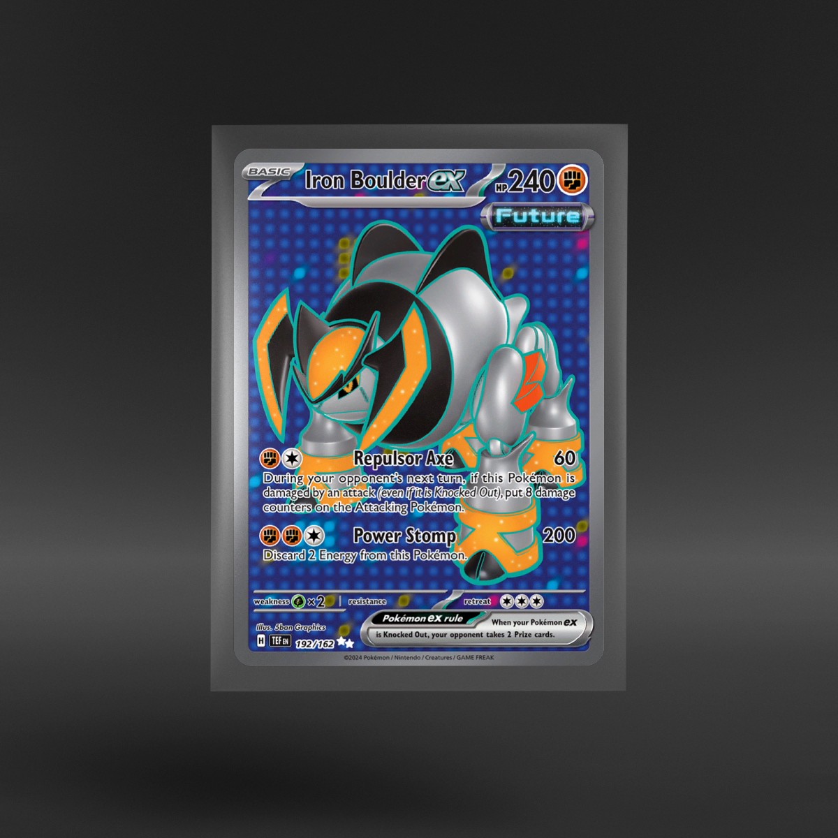 Temporal Forces #192/162 Iron Boulder ex