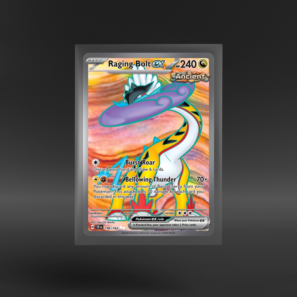 Temporal Forces #196/162 Raging Bolt ex