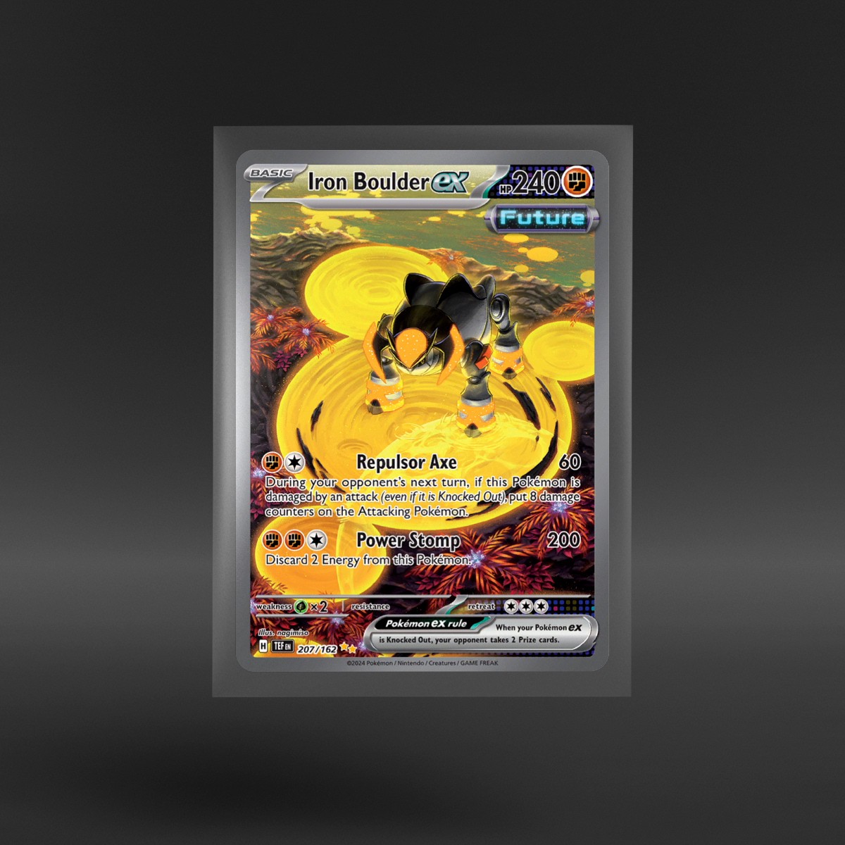 Temporal Forces #207/162 Iron Boulder ex