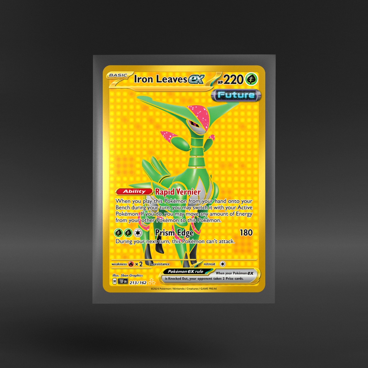 Temporal Forces #213/162 Iron Leaves ex