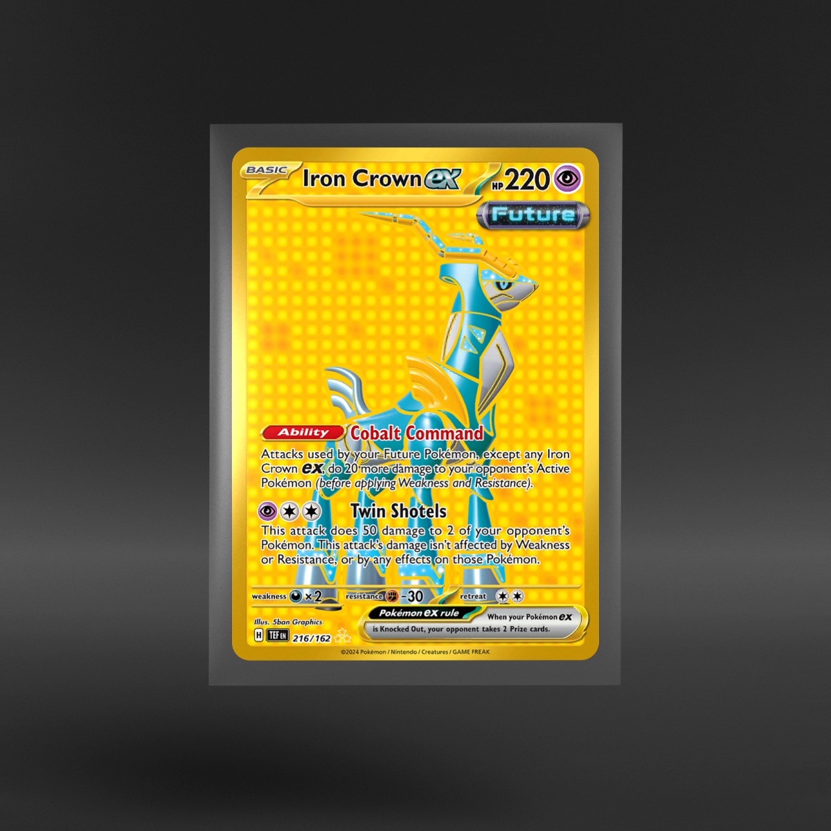 Temporal Forces #216/162 Iron Crown ex