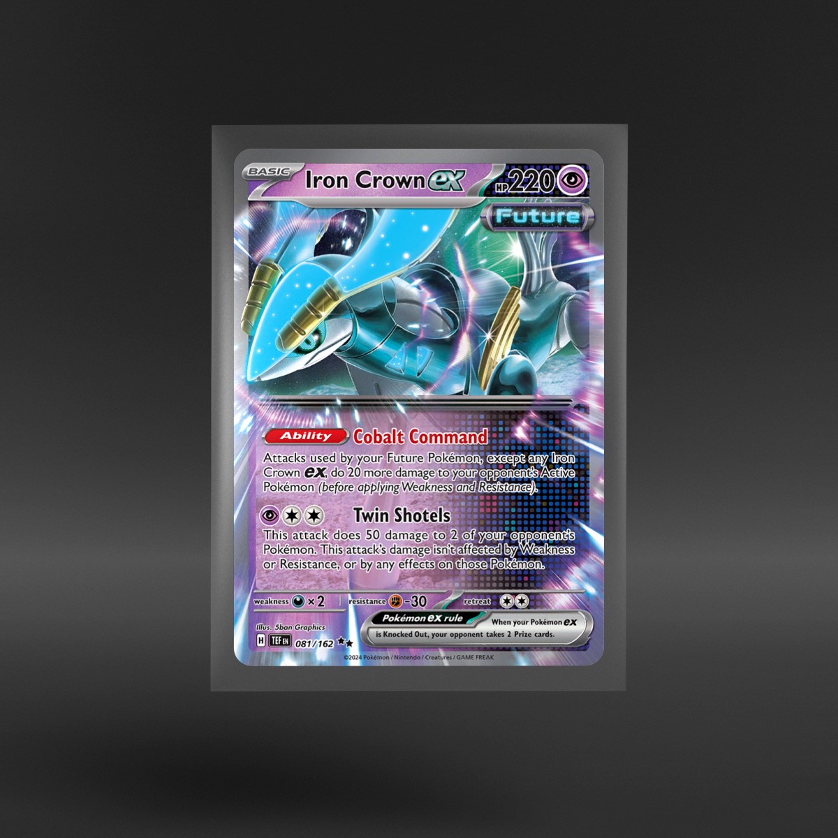 Temporal Forces #081/162 Iron Crown ex