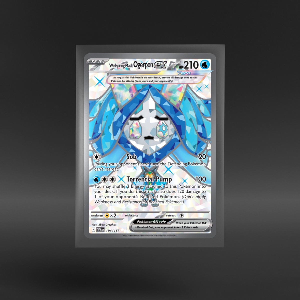 Twilight Masquerade #194/167 Wellspring Mask Ogerpon ex