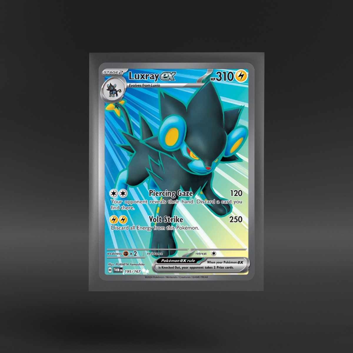 Twilight Masquerade #195/167 Luxray ex