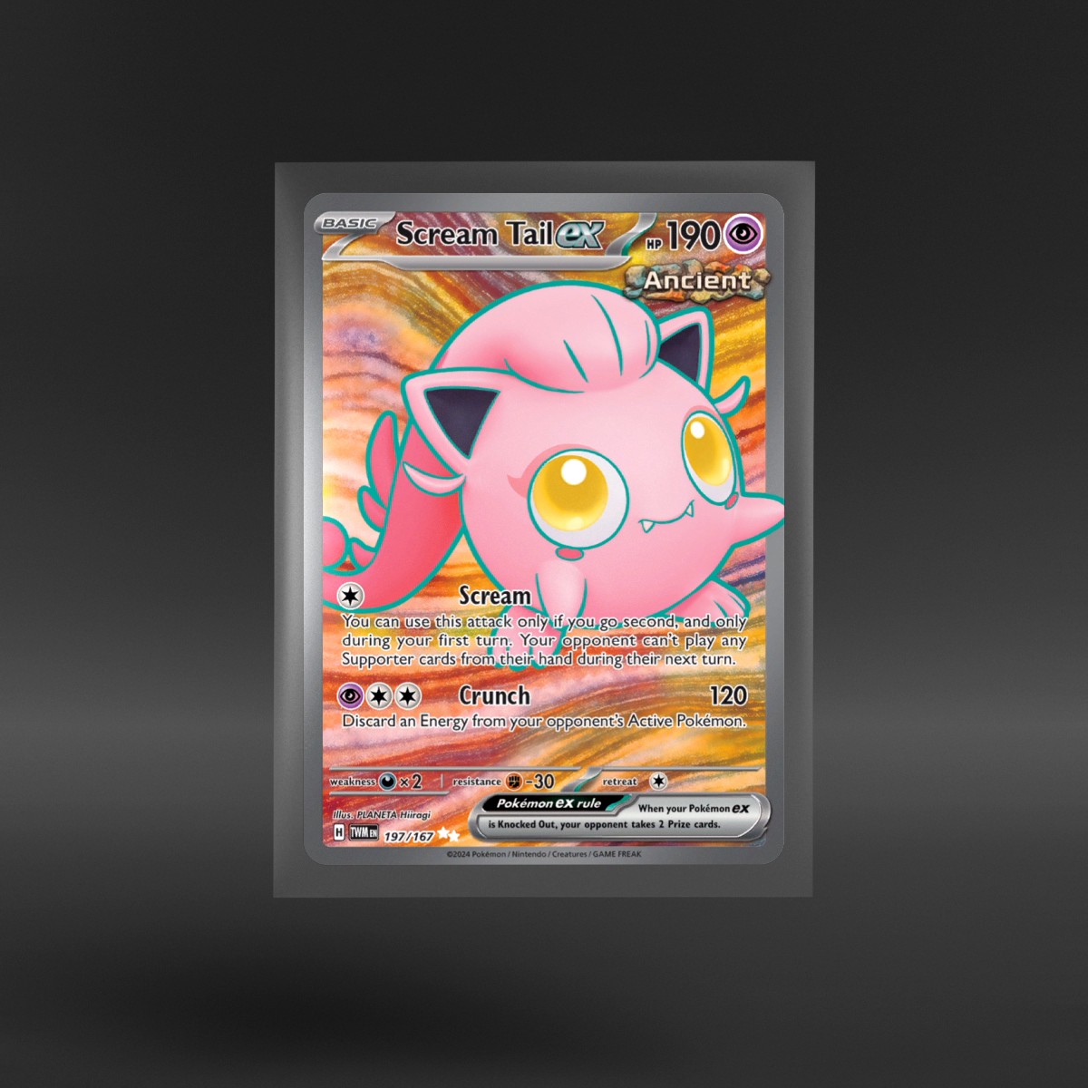 Twilight Masquerade #197/167 Scream Tail ex