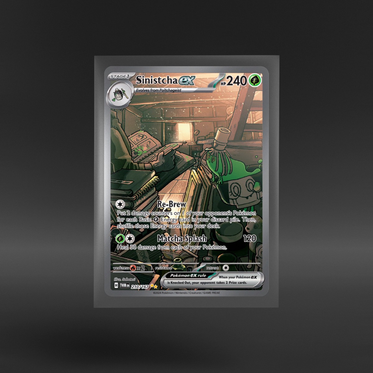 Twilight Masquerade #210/167 Sinistcha ex