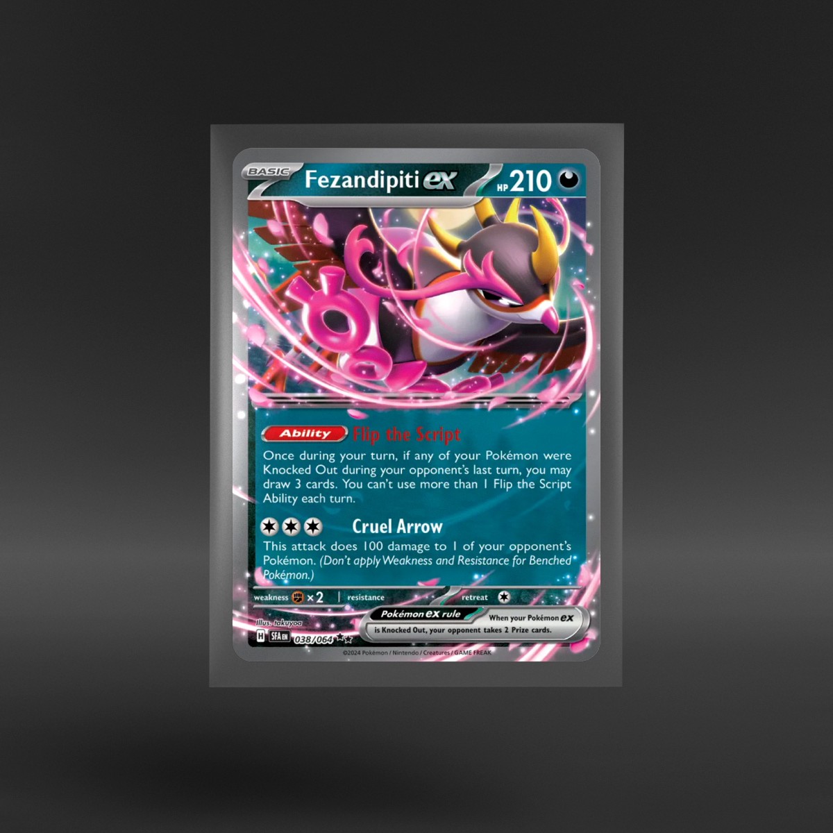 Shrouded Fable #038/064 Fezandipiti ex