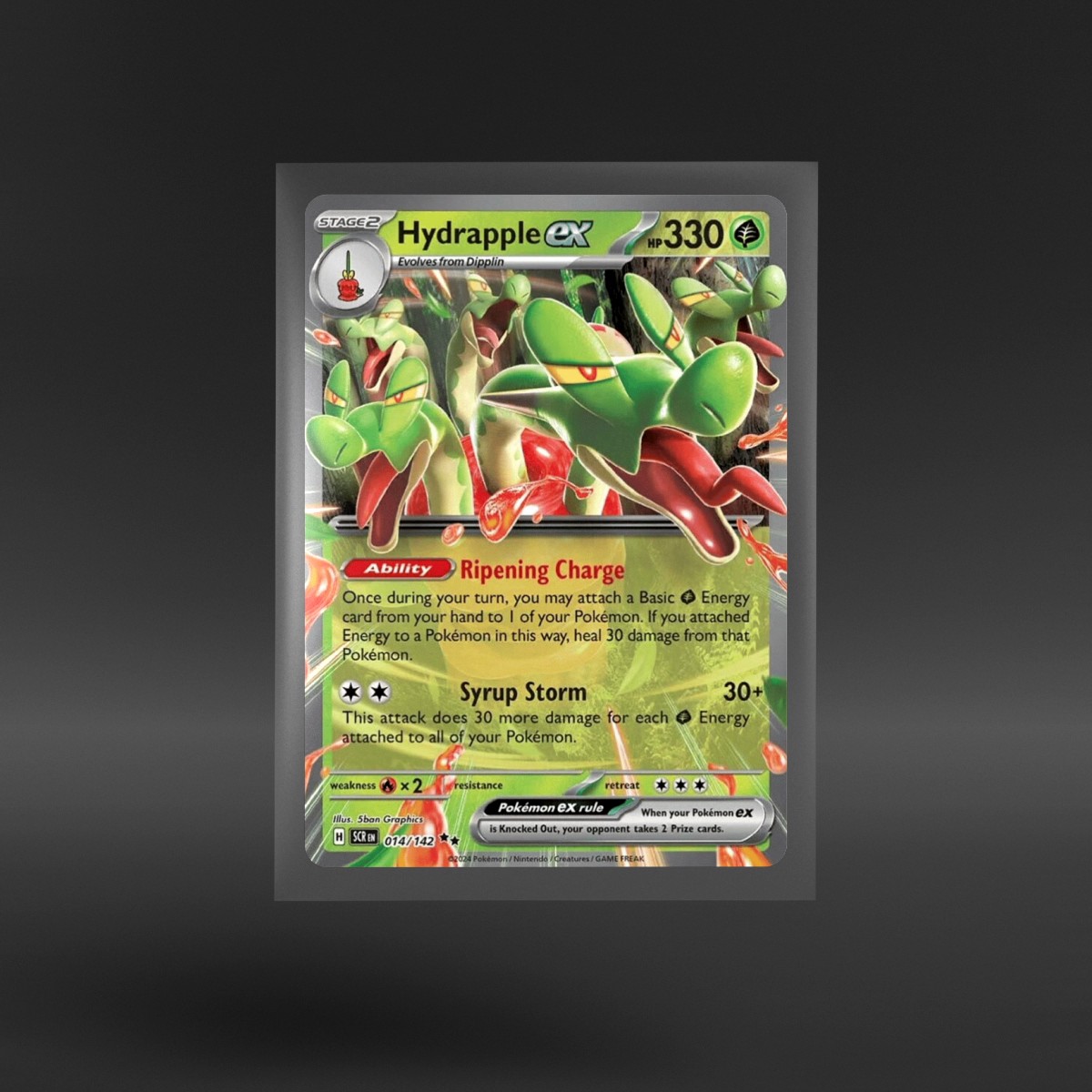 Stellar Crown #014/142 Hydrapple ex