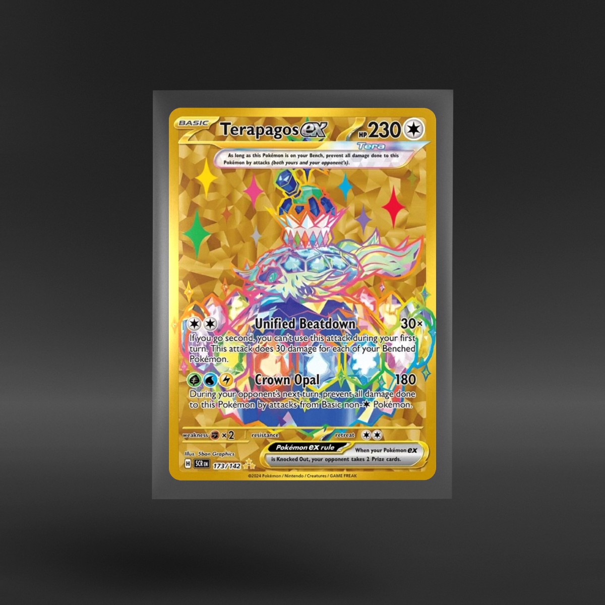 Stellar Crown #173/142 Terapagos ex