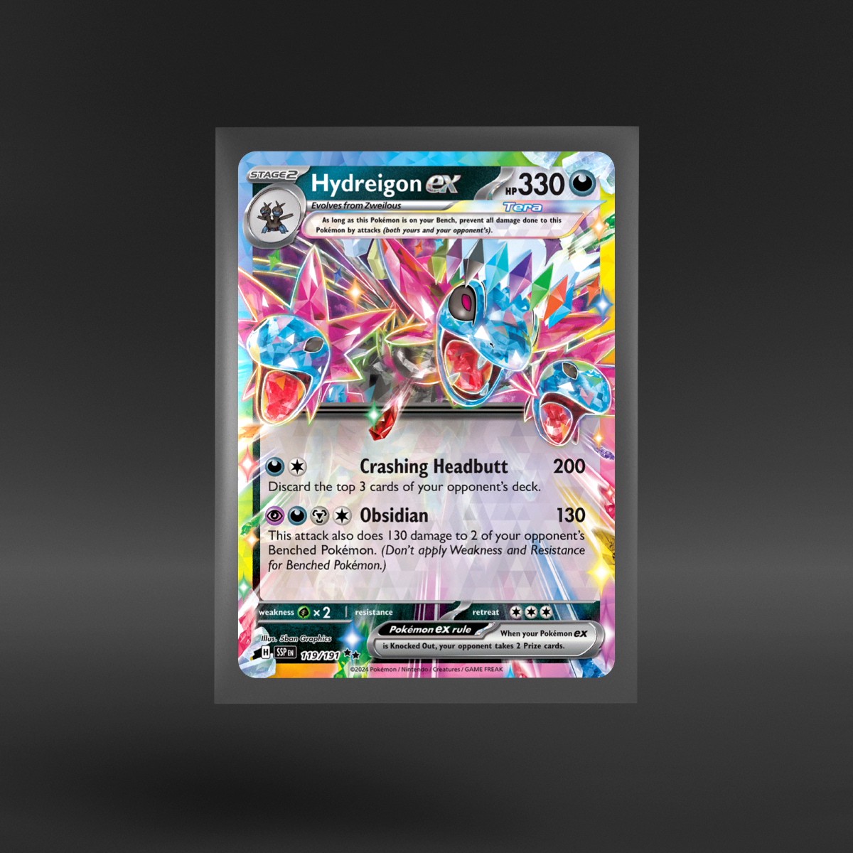 Surging Sparks #119/191 Hydreigon ex