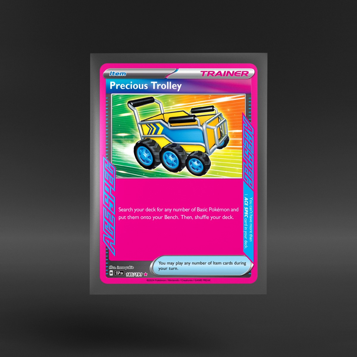 Surging Sparks #185/191 Precious Trolley