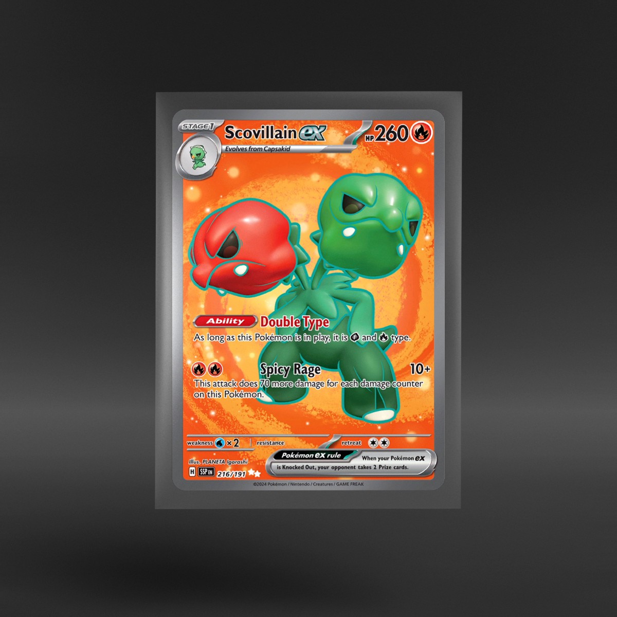 Surging Sparks #216/191 Scovillain ex