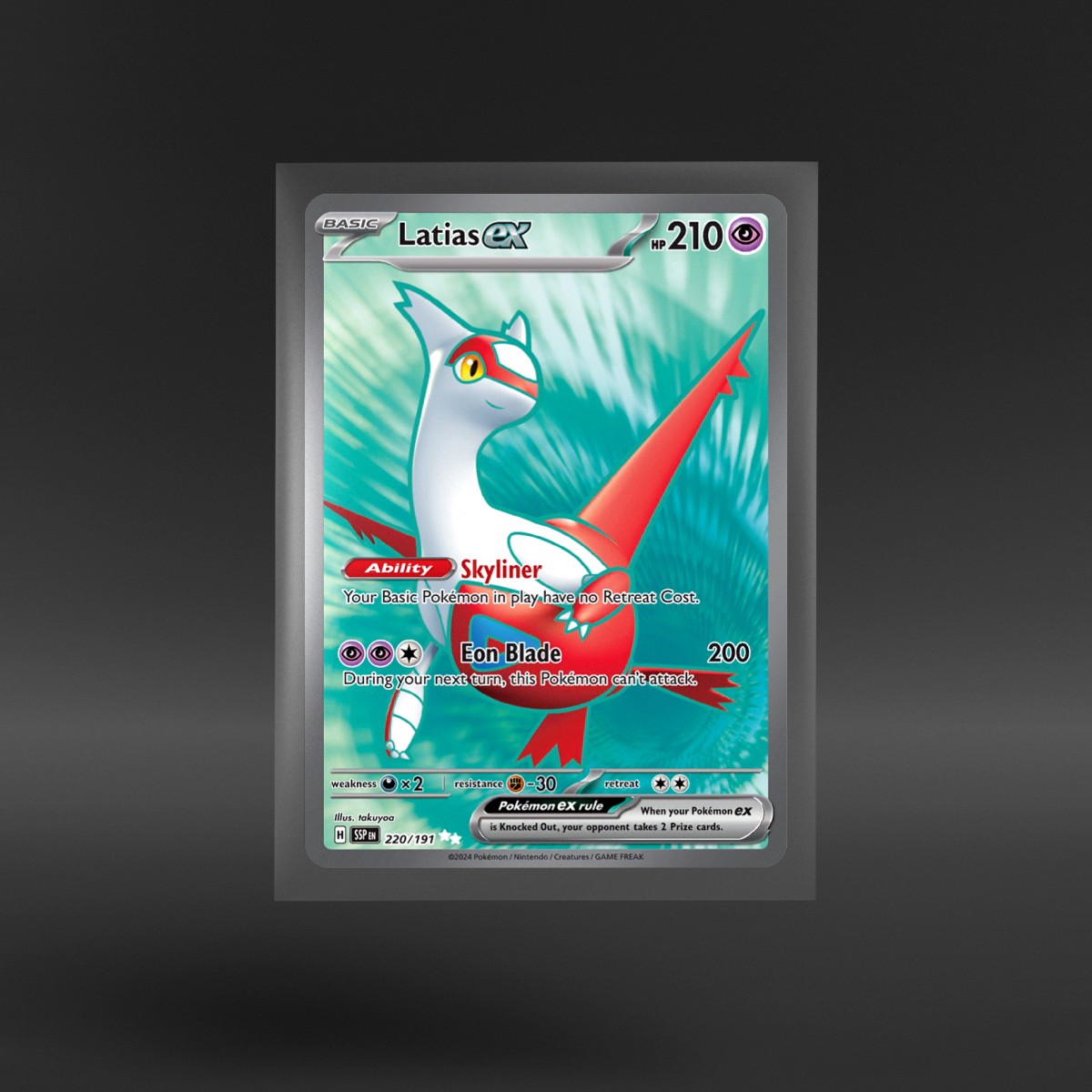 Surging Sparks #220/191 Latias ex