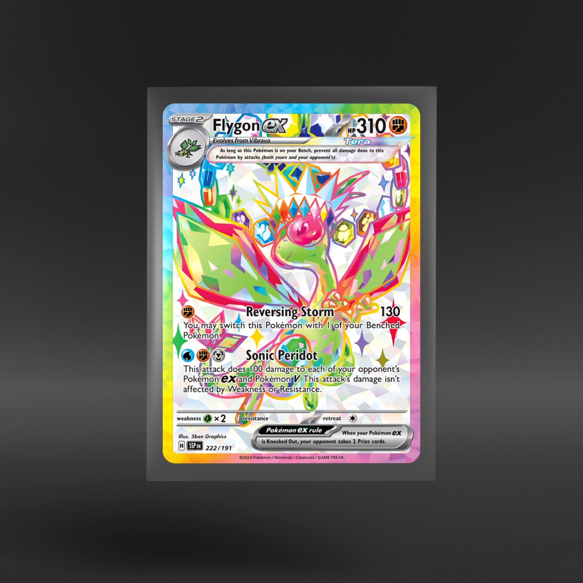 Surging Sparks #222/191 Flygon ex