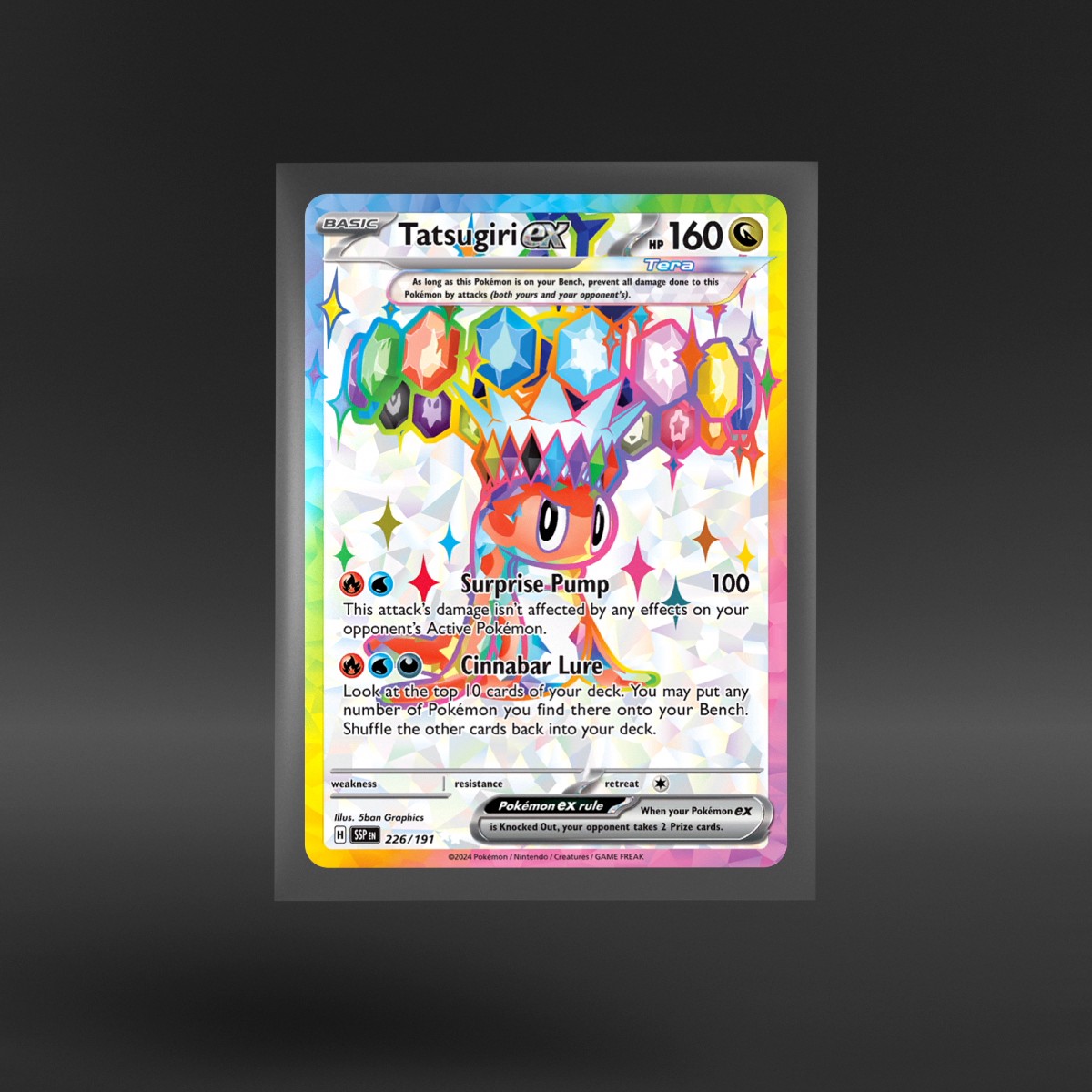 Surging Sparks #226/191 Tatsugiri ex