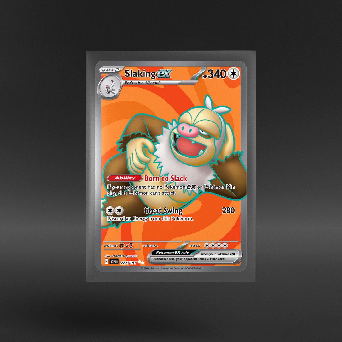 Surging Sparks #227/191 Slaking ex