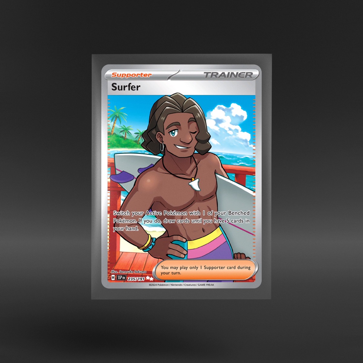 Surging Sparks #235/191 Surfer