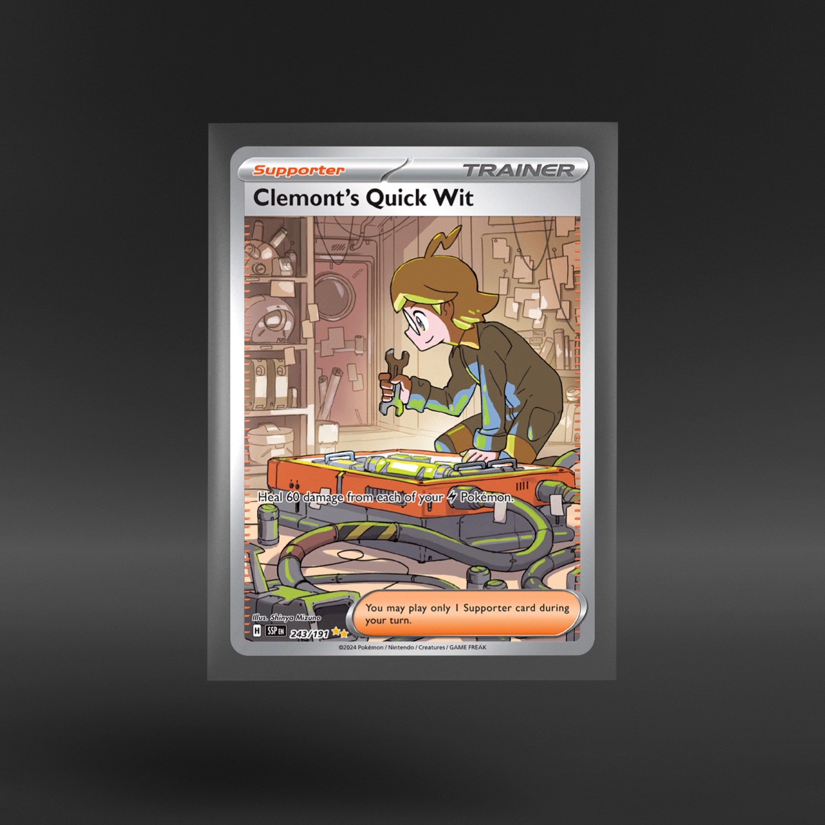 Surging Sparks #243/191 Clemont's Quick Wit