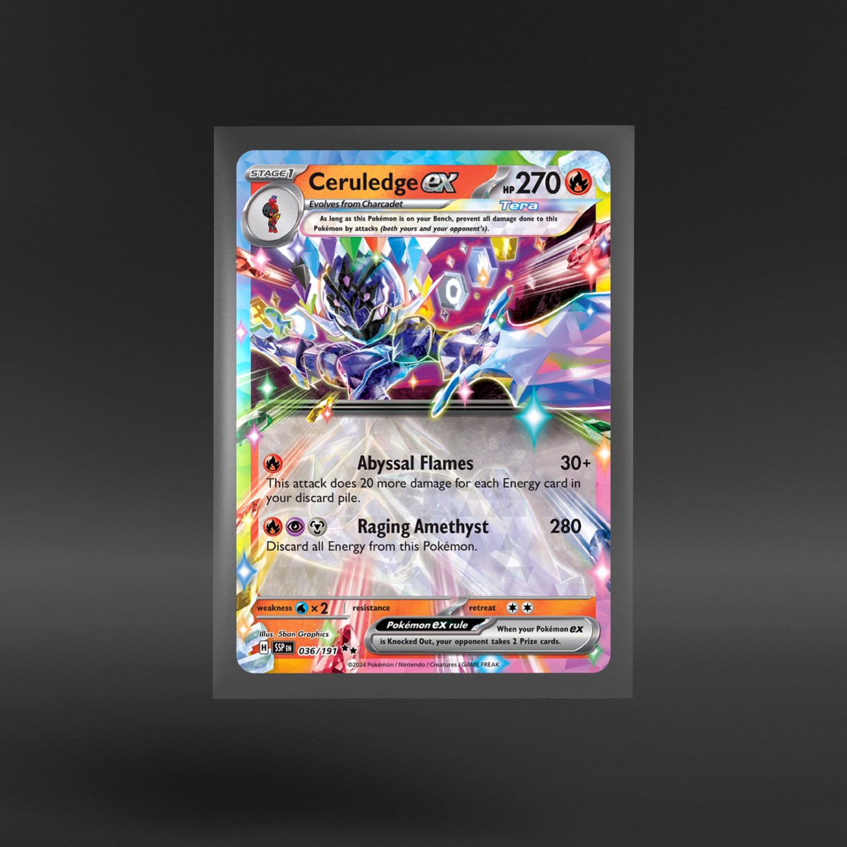 Surging Sparks #036/191 Ceruledge ex