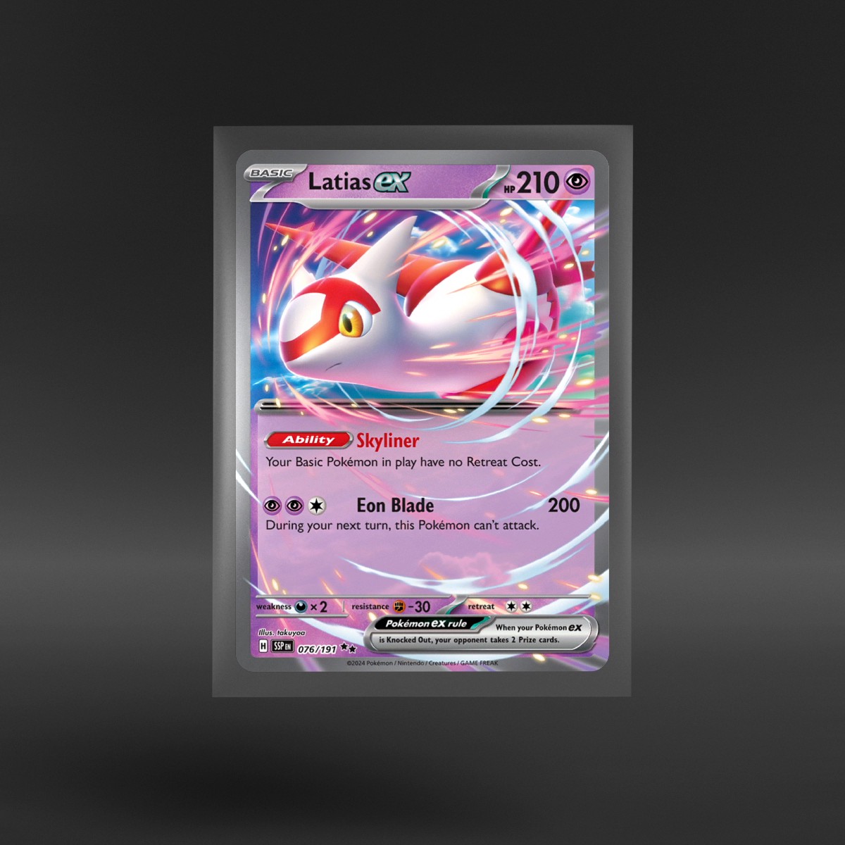 Surging Sparks #076/191 Latias ex