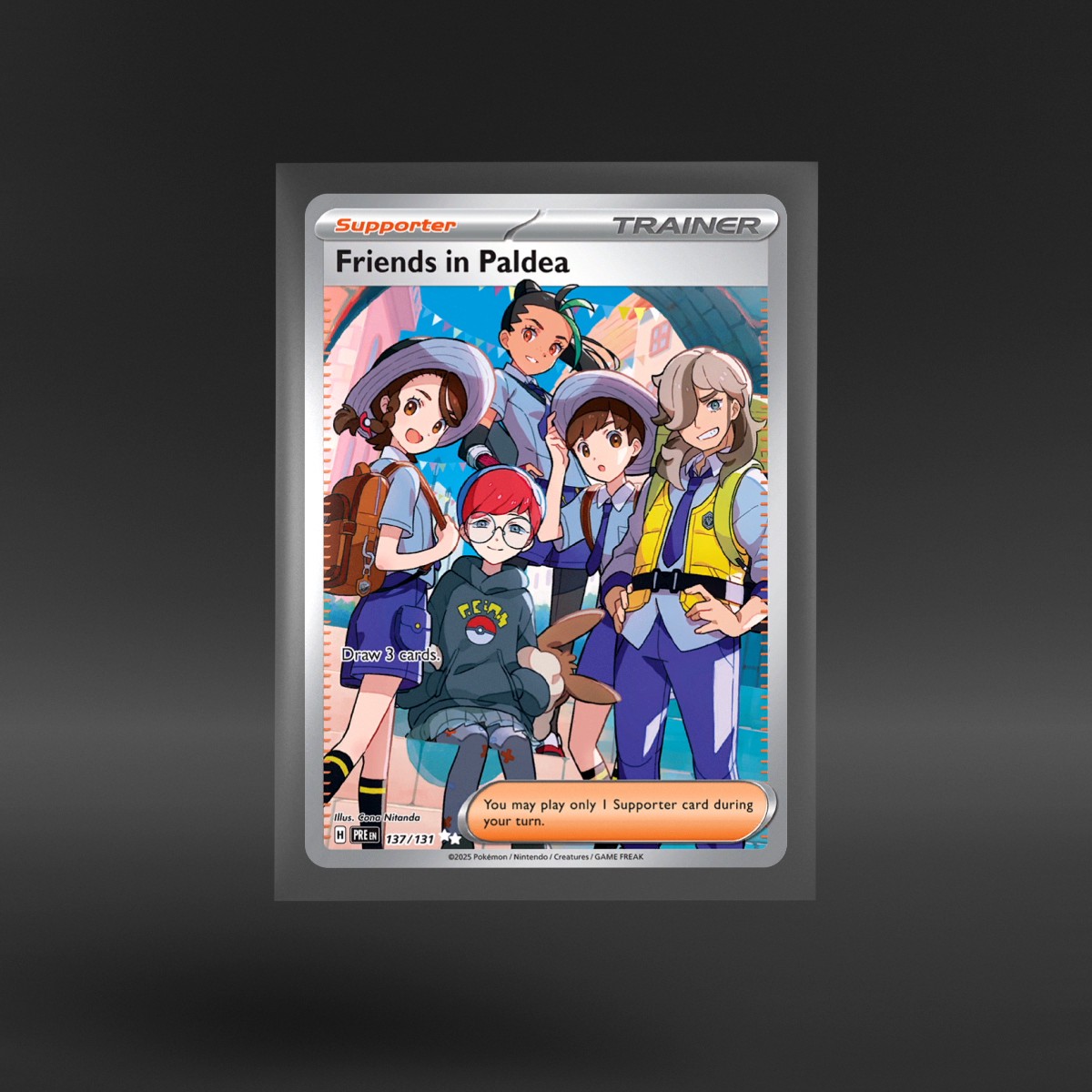 Prismatic Evolutions #137/131 Friends in Paldea