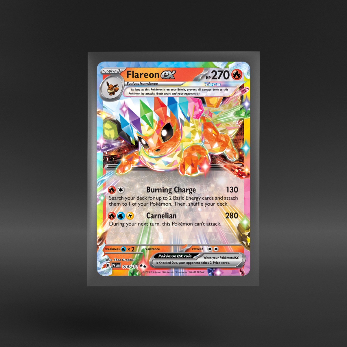 Prismatic Evolutions #014/131 Flareon ex
