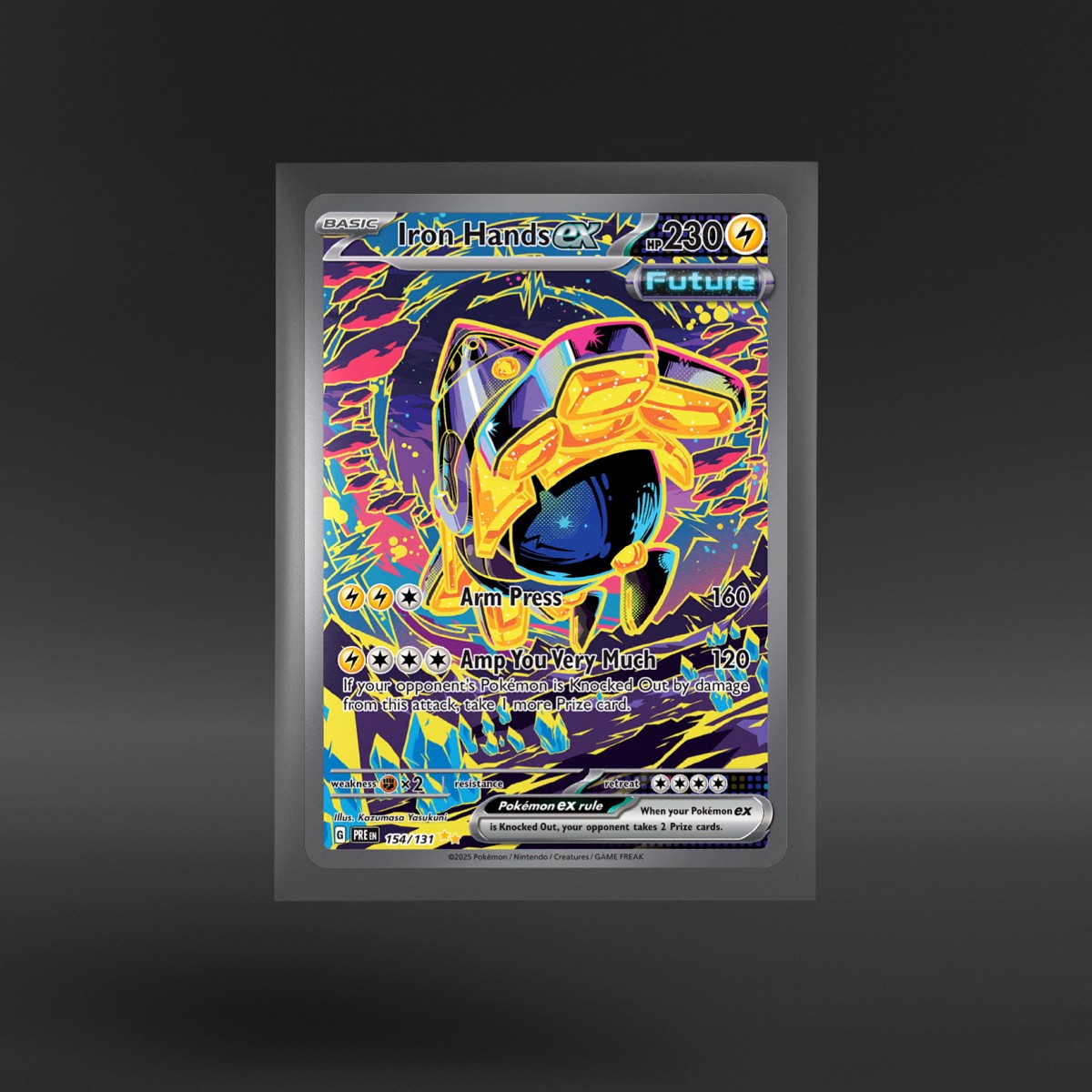 Prismatic Evolutions #154/131 Iron Hands ex