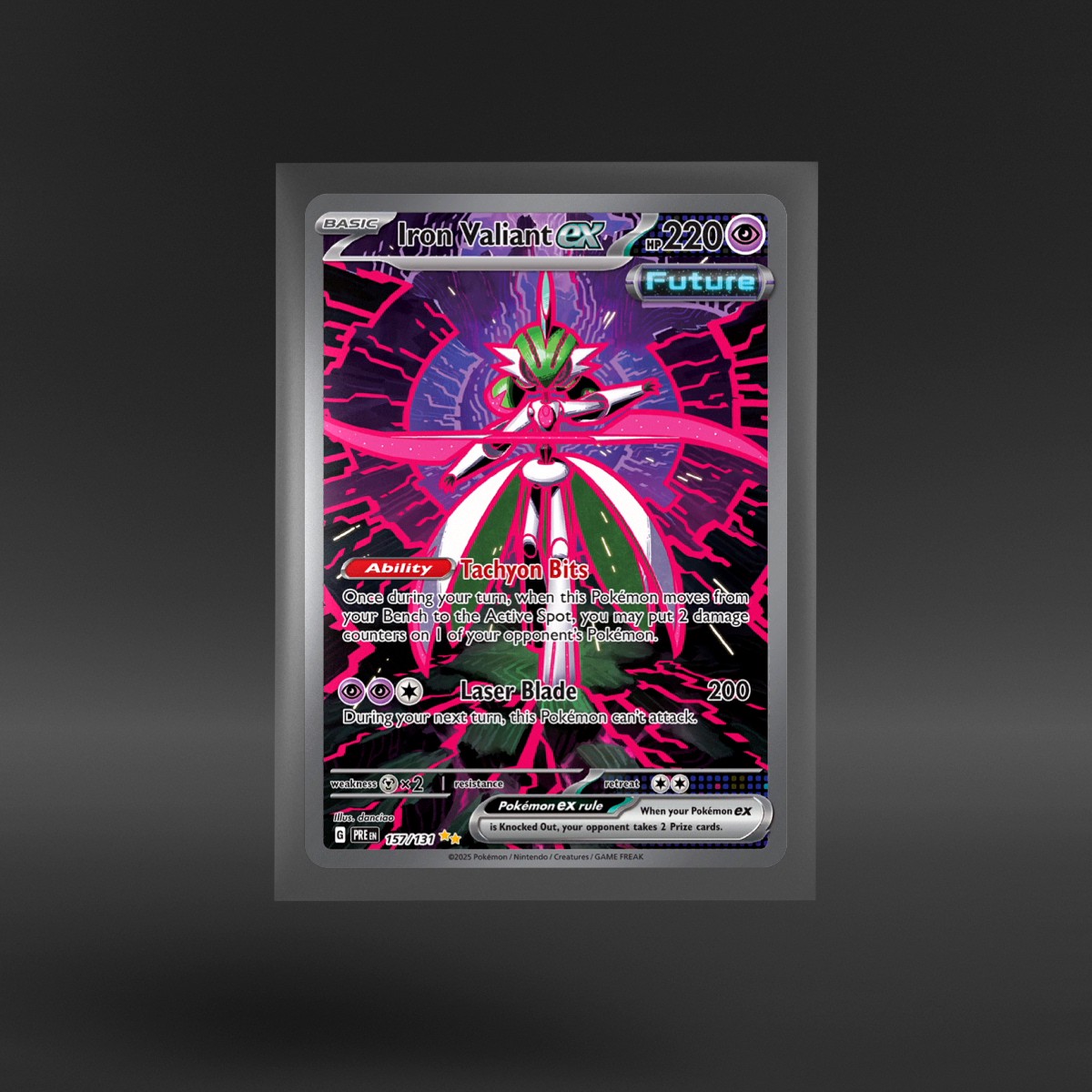 Prismatic Evolutions #157/131 Iron Valiant ex