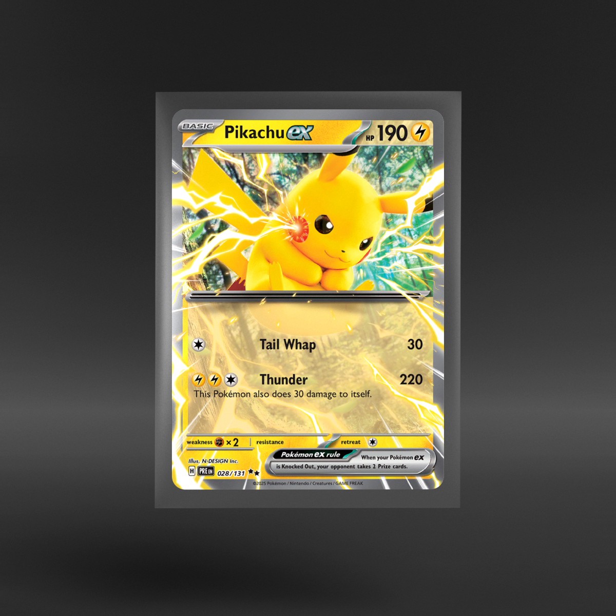 Prismatic Evolutions #028/131 Pikachu ex