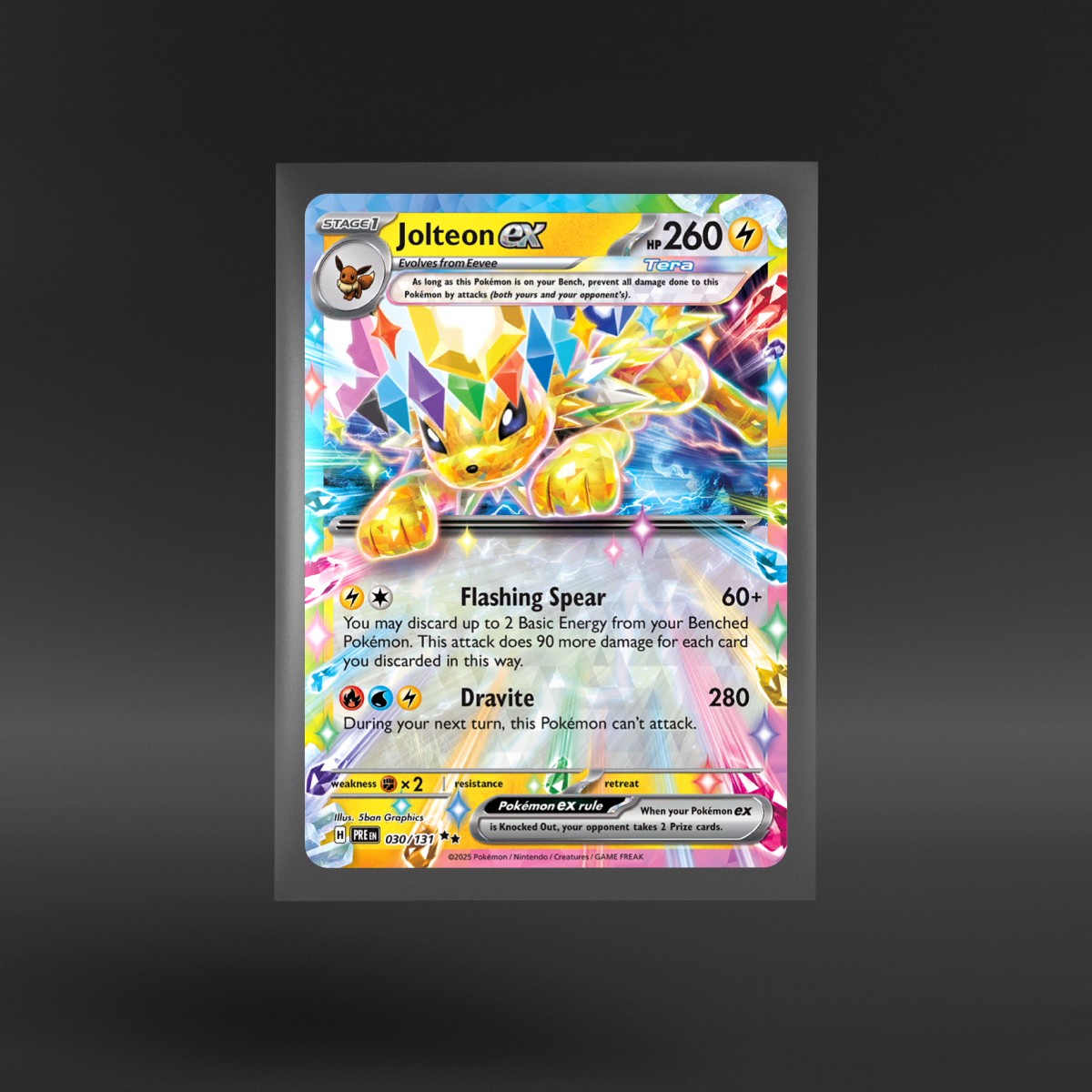 Prismatic Evolutions #030/131 Jolteon ex