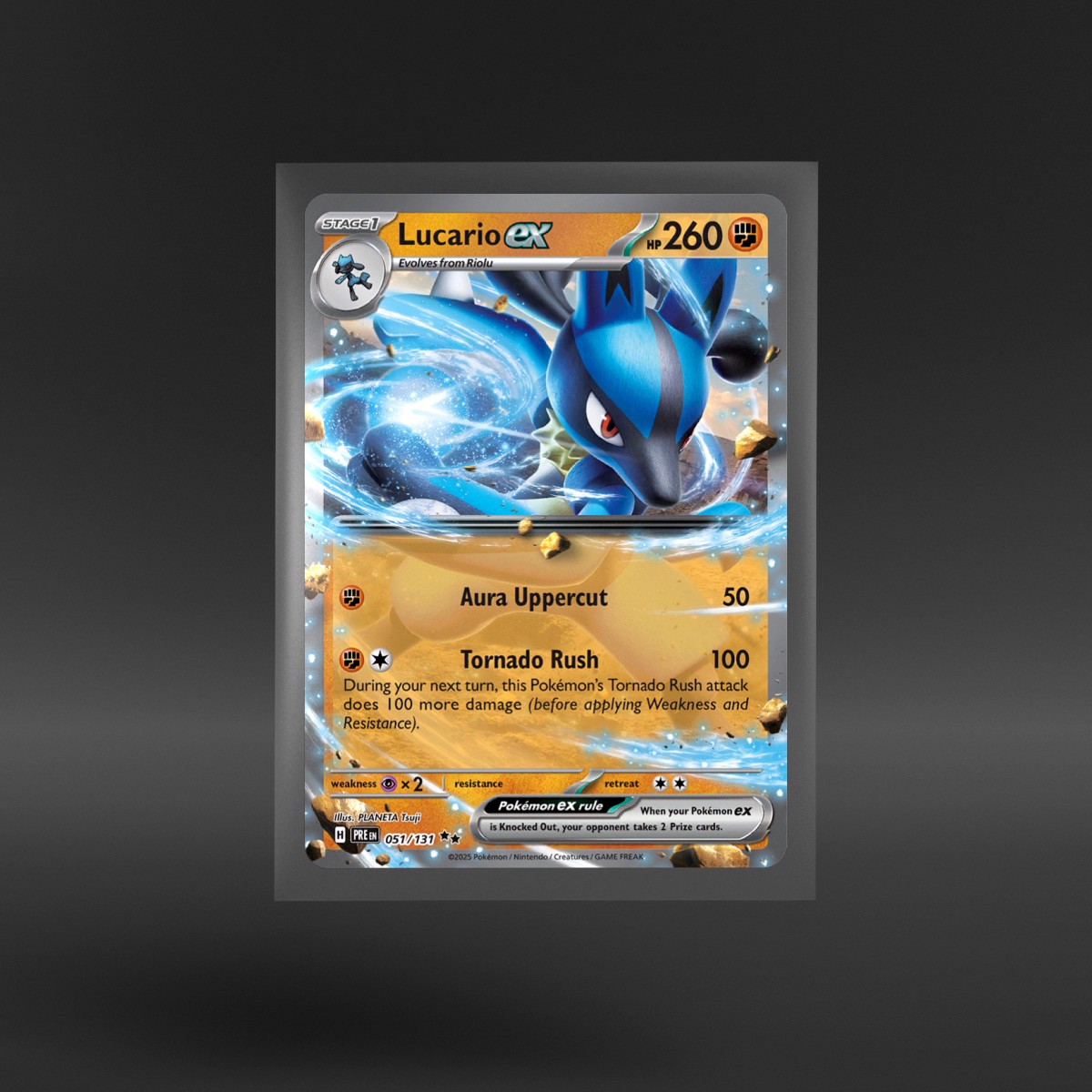 Prismatic Evolutions #051/131 Lucario ex