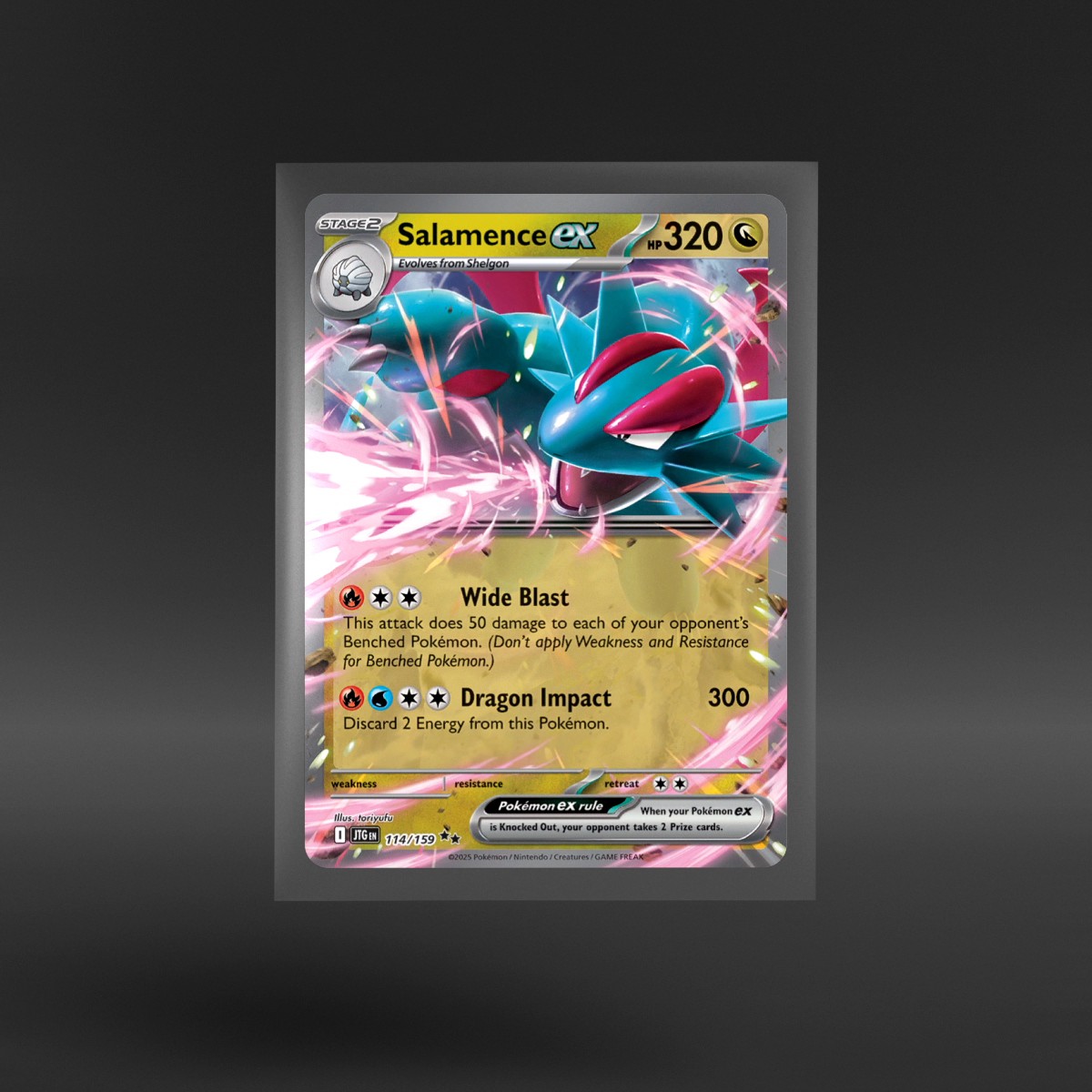 Journey Together #114/159 Salamence ex