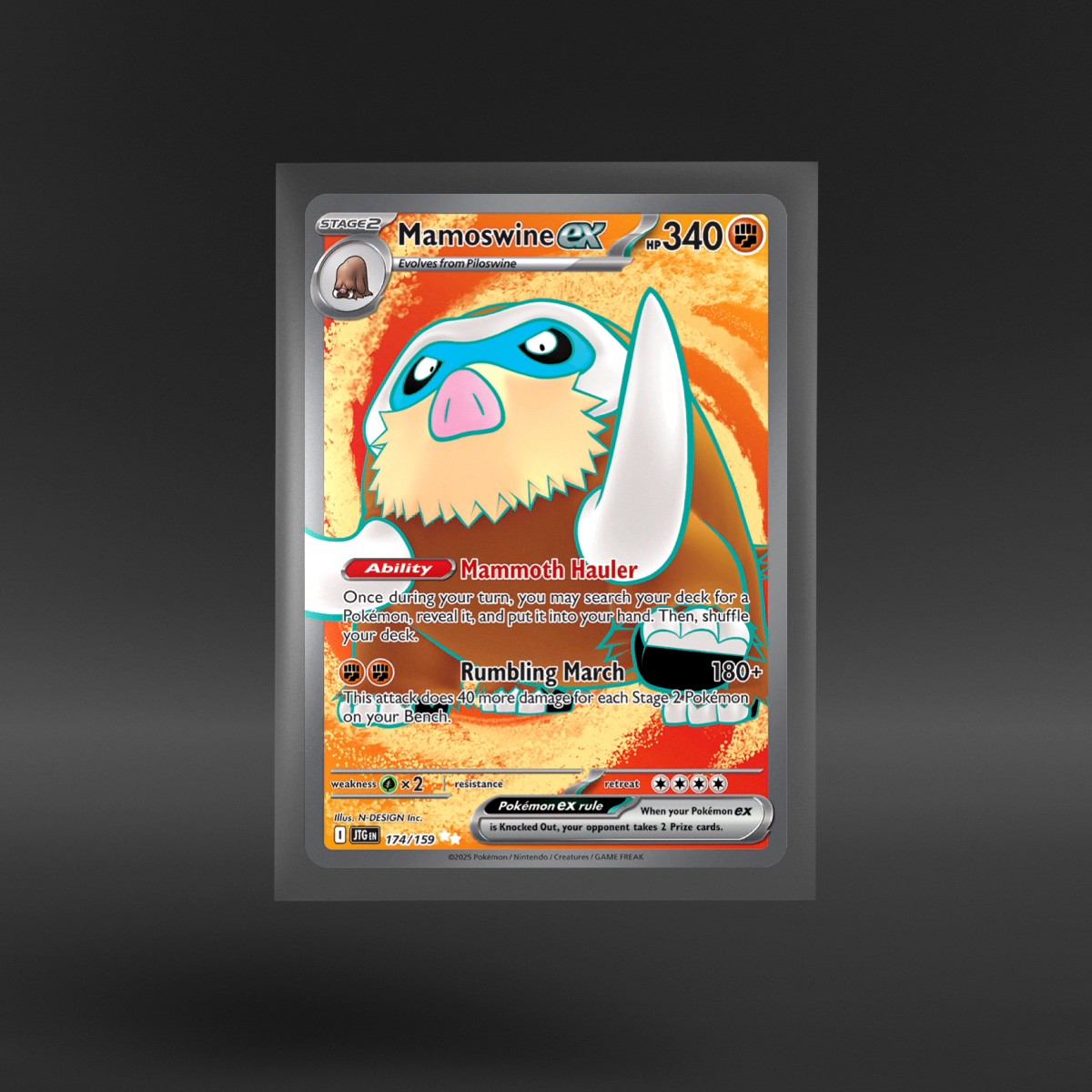 Journey Together #174/159 Mamoswine ex