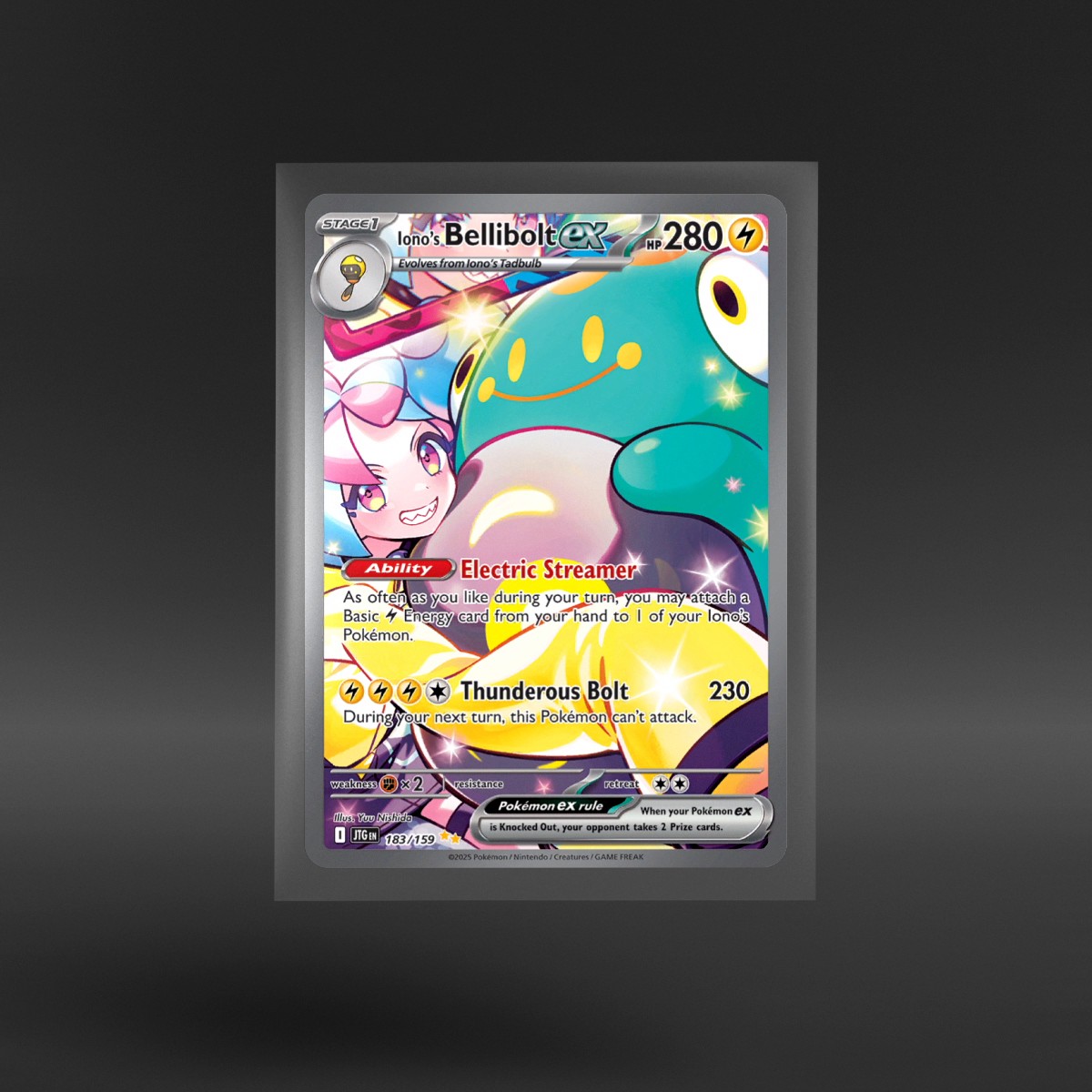 Journey Together #183/159 Iono's Bellibolt ex