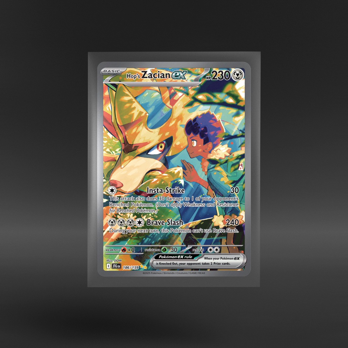 Journey Together #186/159 Hop's Zacian ex