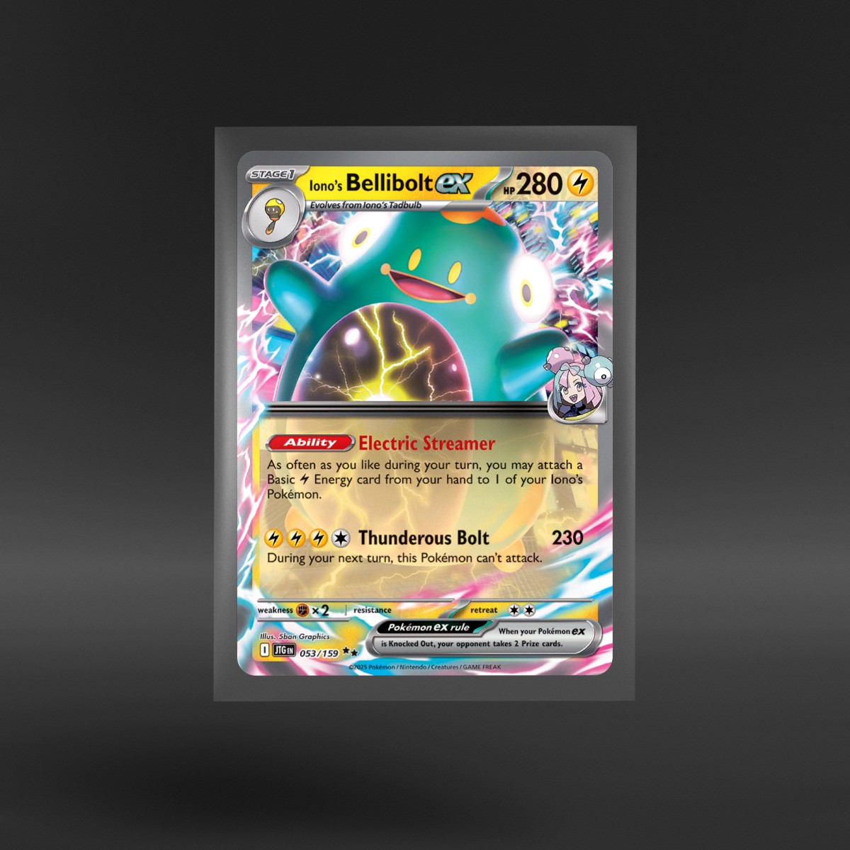 Journey Together #053/159 Iono's Bellibolt ex