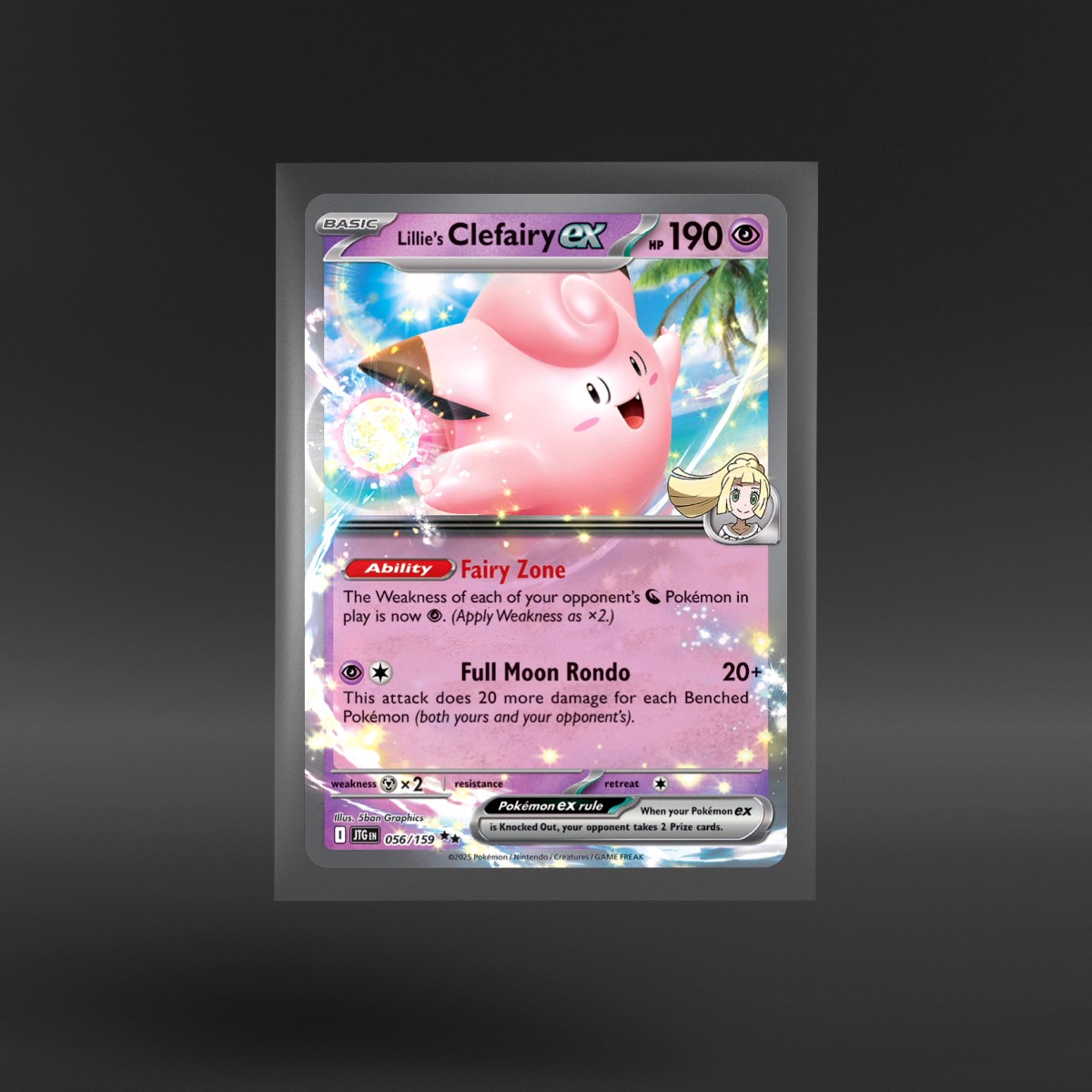 Journey Together #056/159 Lillie's Clefairy ex