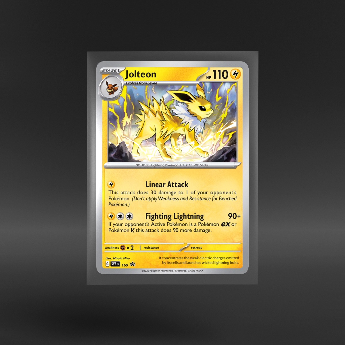 Scarlet & Violet Black Star Promos #169 Jolteon