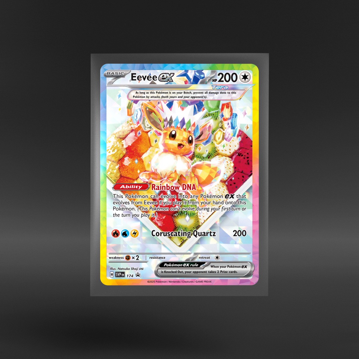 Scarlet & Violet Black Star Promos #174 Eevee ex