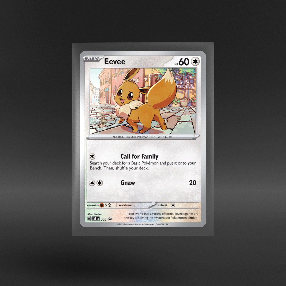 Scarlet & Violet Black Star Promos #200 Eevee