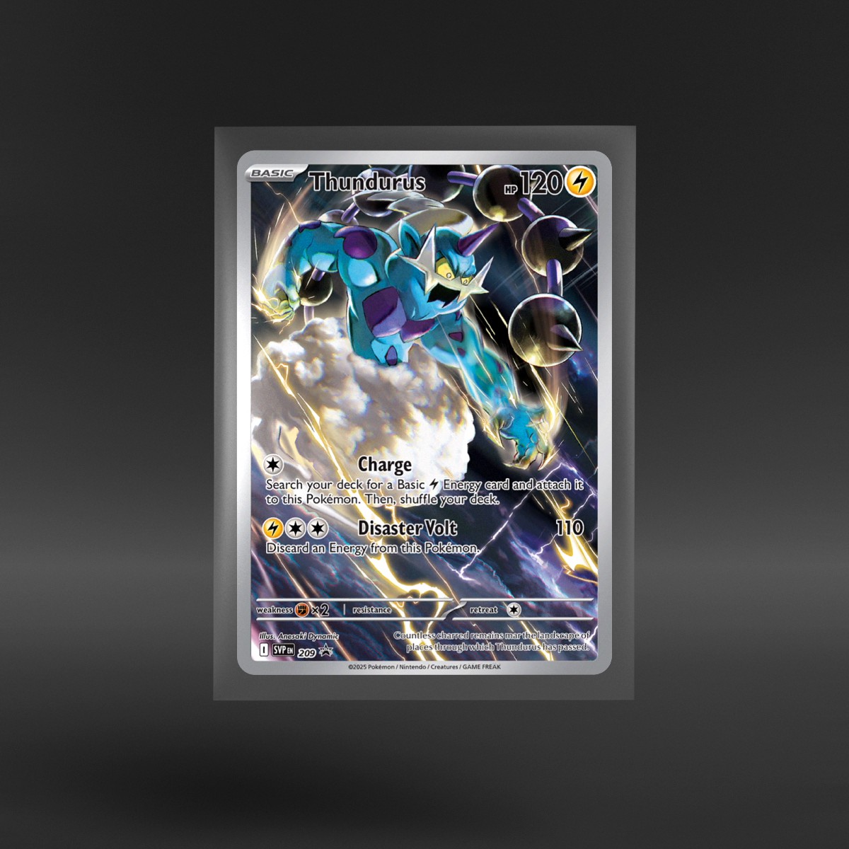 Scarlet & Violet Black Star Promos #209 Thundurus