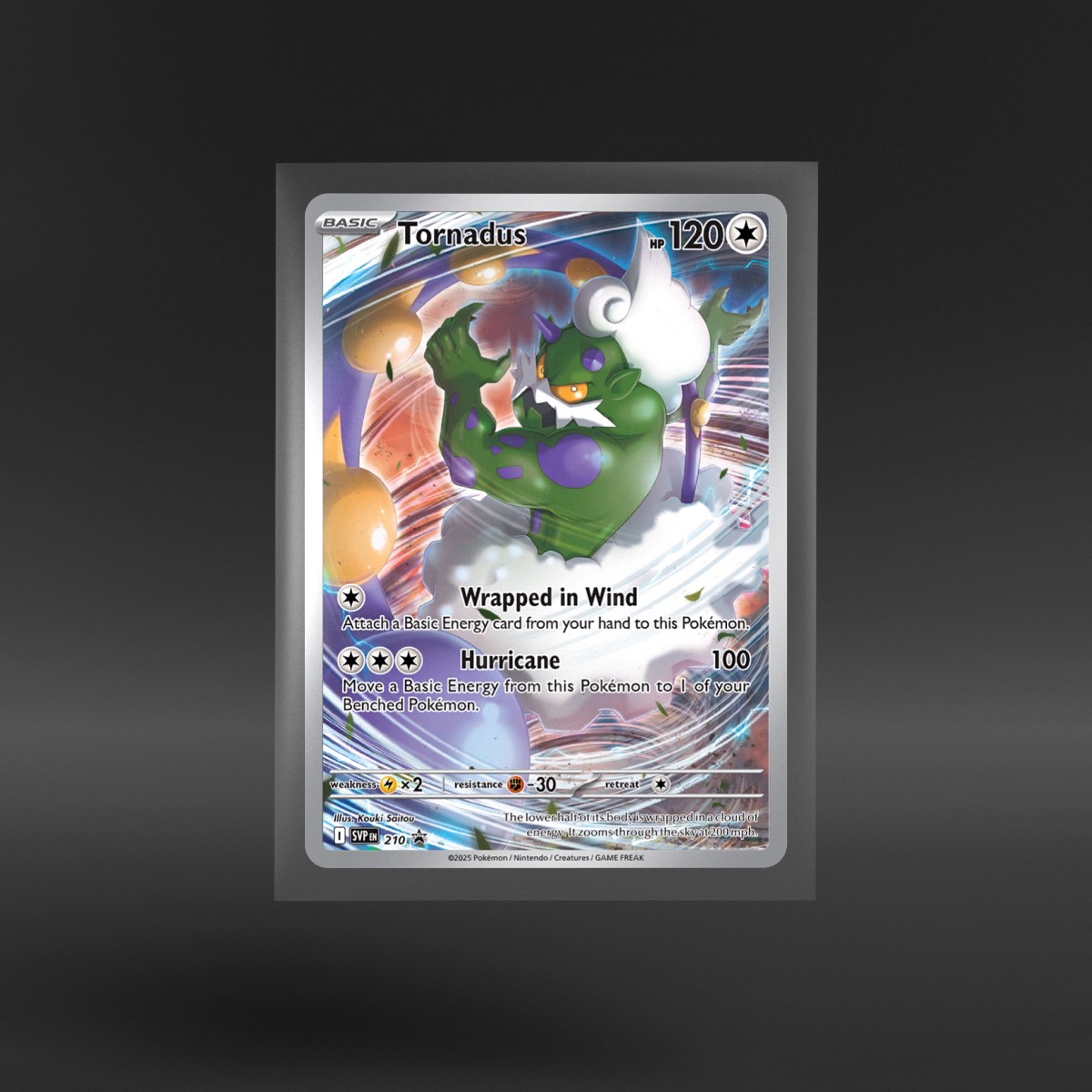 Scarlet & Violet Black Star Promos #210 Tornadus