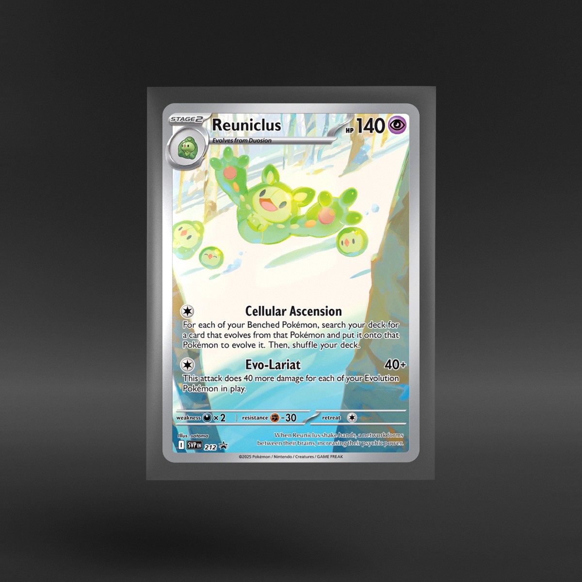 Scarlet & Violet Black Star Promos #212 Reuniclus