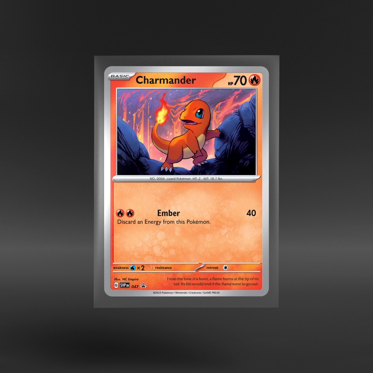 Scarlet & Violet Black Star Promos #047 Charmander