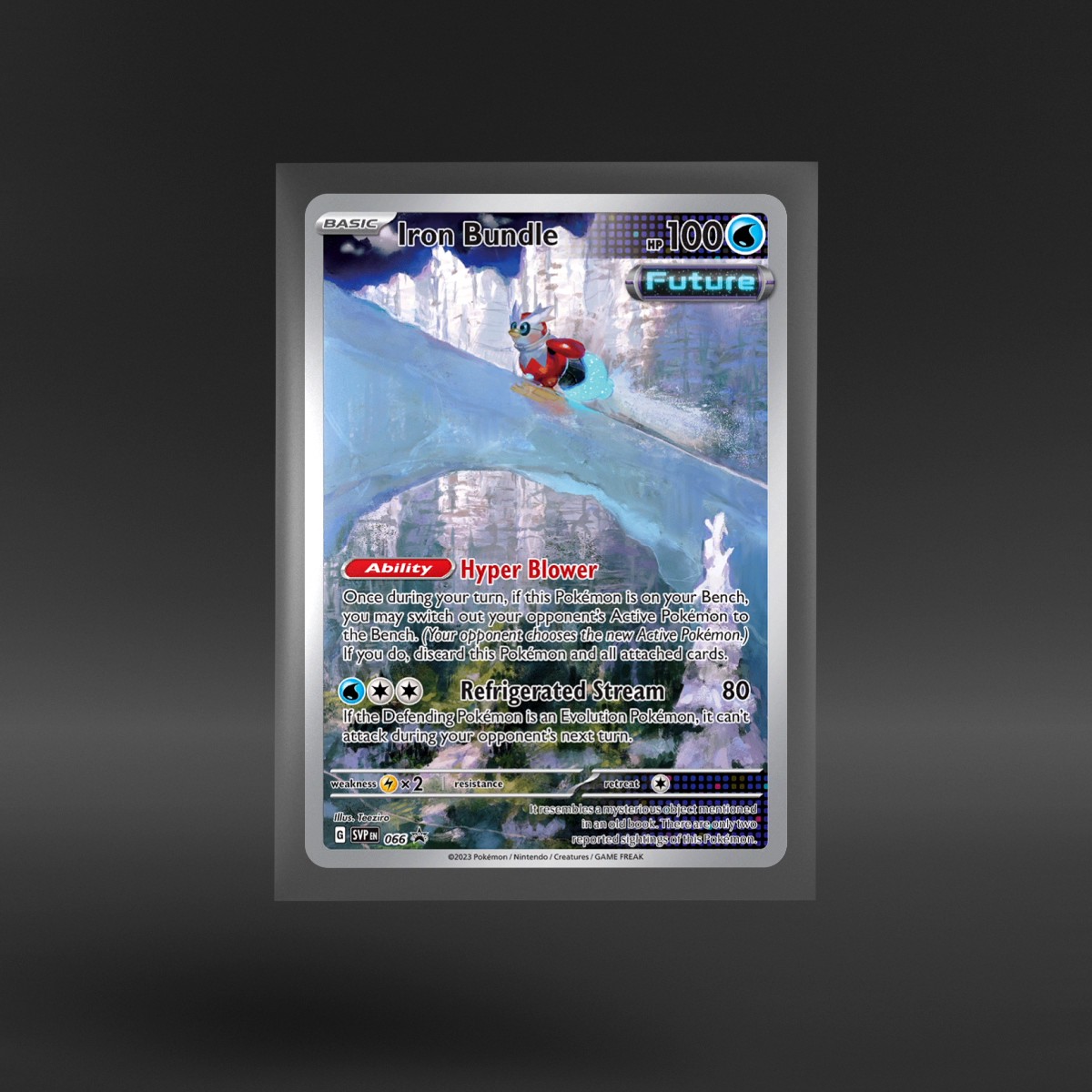 Scarlet & Violet Black Star Promos #066 Iron Bundle